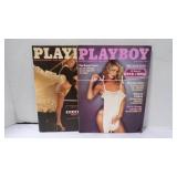 2Vintage Late-1970's 'Playboy' Magazines