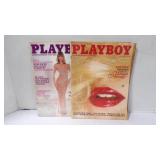 2Vintage Late-1970's 'Playboy' Magazines