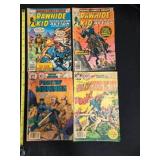 4 Vintage comic books