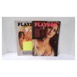 2Vintage Mid-1970's 'Playboy' Magazines