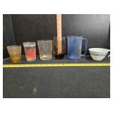 6 glasses & cups; Howdy Doody Welch's Jelly jar