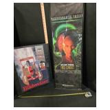 2 Posters; Star Trek (36'x12'), Bud Hydroplane