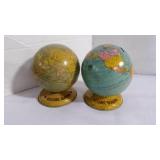 Vintage Lithograph 'Globe Bank' Coin/Money Banks