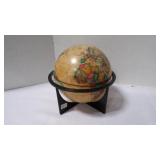 Vintage Amber Scan-Globe A/S Desktop World Globe