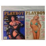 2 Playboy magazines; November & December 1991