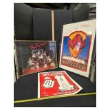 3 University of Oklahoma posters, vintage