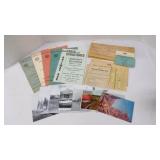 Vintage Mid-Century Railroad Paper Memorabilia