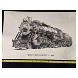 Frisco Locomotive 1522 Poster, 20'x13'