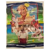 Barry Switzer/Oklahoma Football Poster, 22'x17'