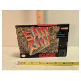 Super Nintendo Sim City cartridge game