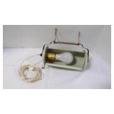Vintage Mid-Century Cylinder Headboard Bed Lamp