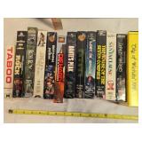 13 VHS tapes