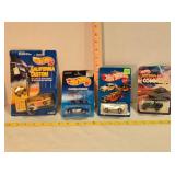 4 Hot Wheels models; '57 Chevy California Custom