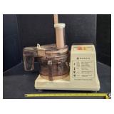 Sanyo Food Factory Food Processor, vintage