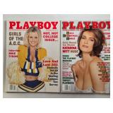 2 Playboy magazines; November & December 1998