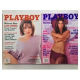 2 Playboy magazines; September & October 1998