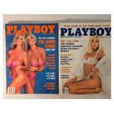 2 Playboy magazines; September & October 1991