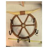 Children's plastic hanging wheel & horns coat