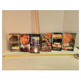 7 VHS tapes;' Braveheart (double), Tombstone