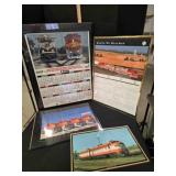 4 Railroad Posters