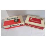 Vintage Cardboard Boxes of Different Brand Cigars
