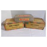 Vintage Cardboard Boxes of Different Brand Cigars