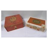 Vintage Cigar & Storage Cardboard Boxes w/Covers