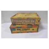 Vintage Boxes of 'King Edward' Imperial Cigars w/