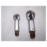 2 Nut Splitters aka Nut Crackers Nut Busters