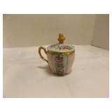 Jean Pouyat Porcelain Lidded Jam, Jelly, Or Sugar