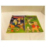2 Vintage Bronze Age Comic Books - Mickey