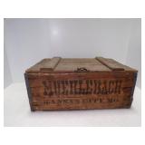 Vintage George Muehlebach Brewing Co Wood Beer