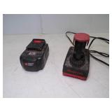 Snap-On 7.2V Battery Charger w/Battery Pack Powers