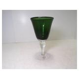 Artland Hand Blown Iris Green Water or Wine