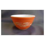 Vintage Pyrex Autumn Harvest Small Mixing Bowl