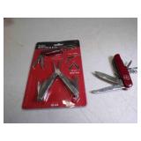 Vintage Multi Purpose Folding Pocket Knife &