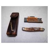 Vintage Schrade Uncle Henry 3 Blade Pocket Knife &