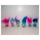 6 DreamWorks Troll Dolls