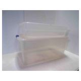 25" X 16" X 12" Storage Tub w/Lid & Tub w/NO Lid