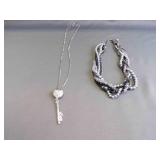 2 Fashion Jewelry Necklaces