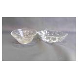 Vintage Grape Cluster Shaped Glass Bowl - Vintage