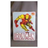Retro Tin Metal Marvel Iron Man Wall Sign