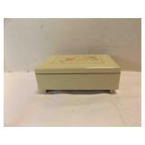 Vintage Lacquerware Wind-up Musical Jewelry Box