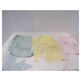 3 Vintage Half Aprons