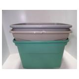 3 Storage Tubs NO Lids