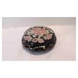 Vintage Chinese Famille Noirs Porcelain Lidded