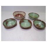 Vintage Frankoma Pottery 3 Prairie Green #5XS
