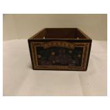 Vintage Country Style Mini Wood Crate Organizer