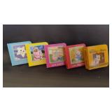 5 Vintage Mini Thick Board Nursery & Disney Books