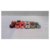 6 Vintage Die-Cast Racing & Concept Toy Vehicles